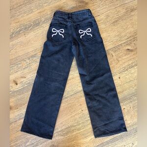 Edikted Women's Casual Black Jeans